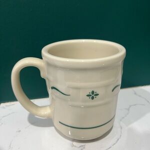 Longaberger Woven‎ Traditions Heritage Green Mug